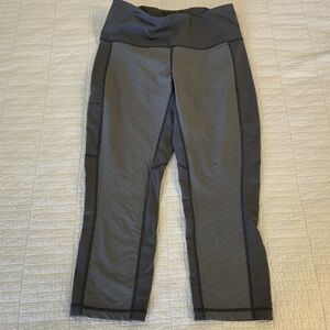 Kuhl Womens Cropped Leggings Gray Hiking Athletic Outdoor Pants Small